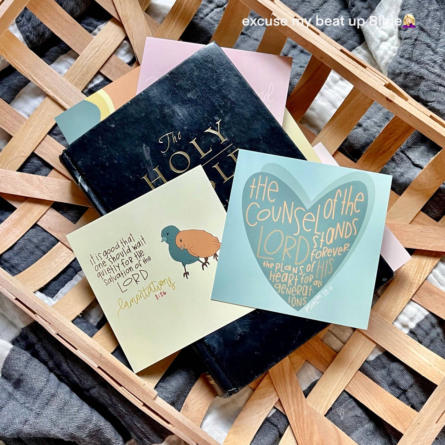 Scripture Cards | Jeremiah 29:11 | Prayer Cards | Bible card