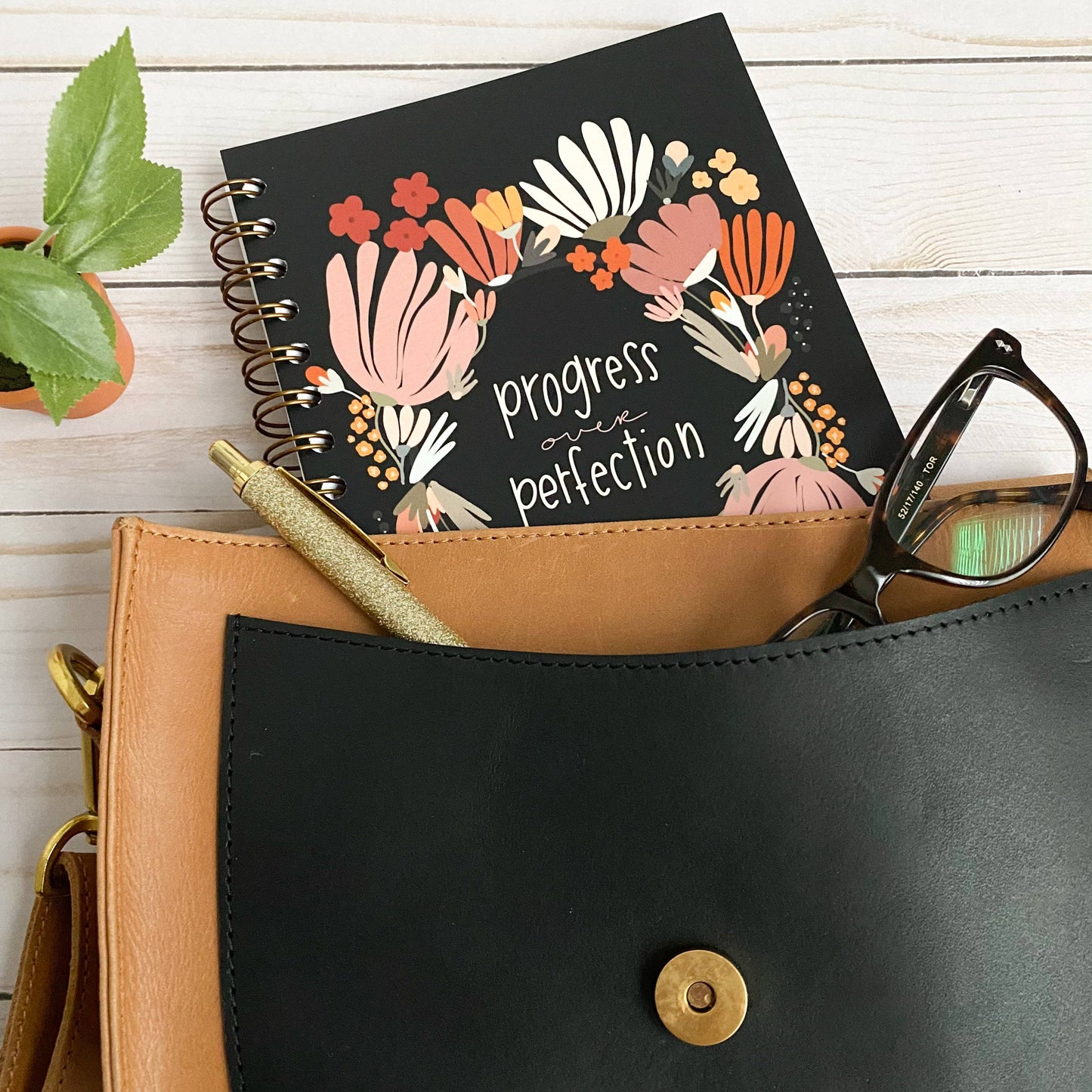 Progress Over Perfection Notebook