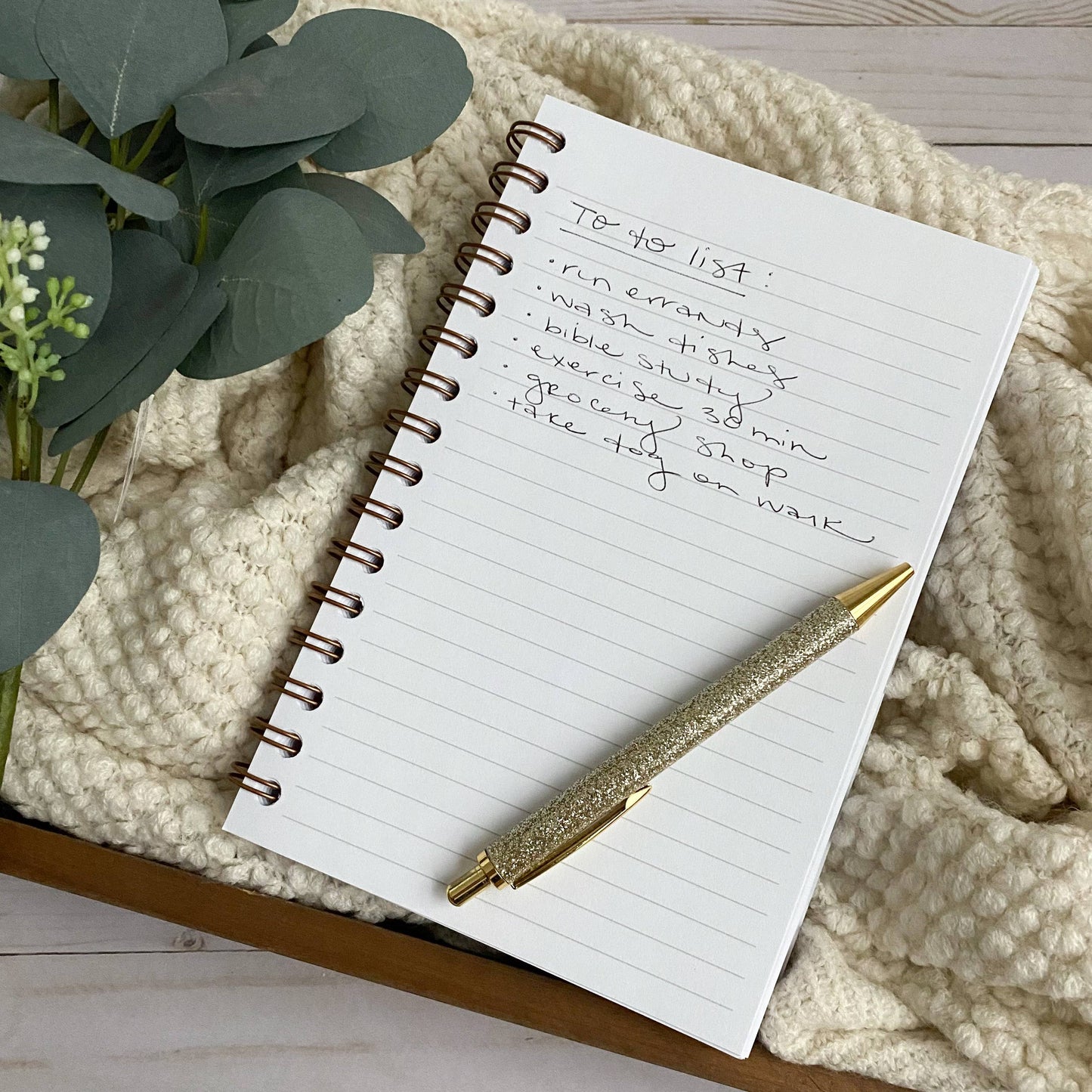 Progress Over Perfection Notebook