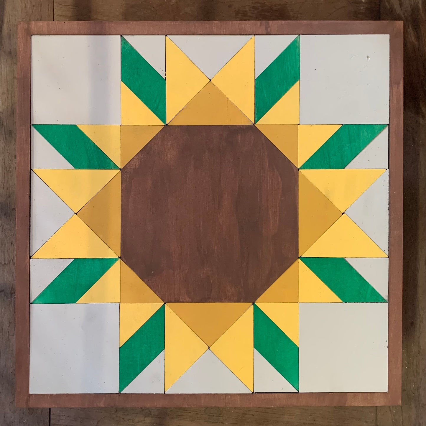 Wooden Blank Sunflower Barn Quilt