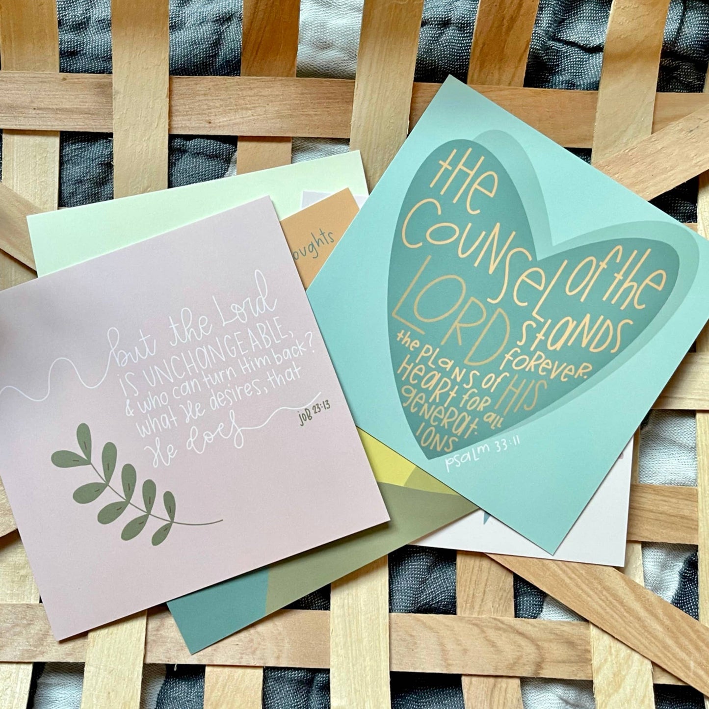 Scripture Cards | Jeremiah 29:11 | Prayer Cards | Bible card