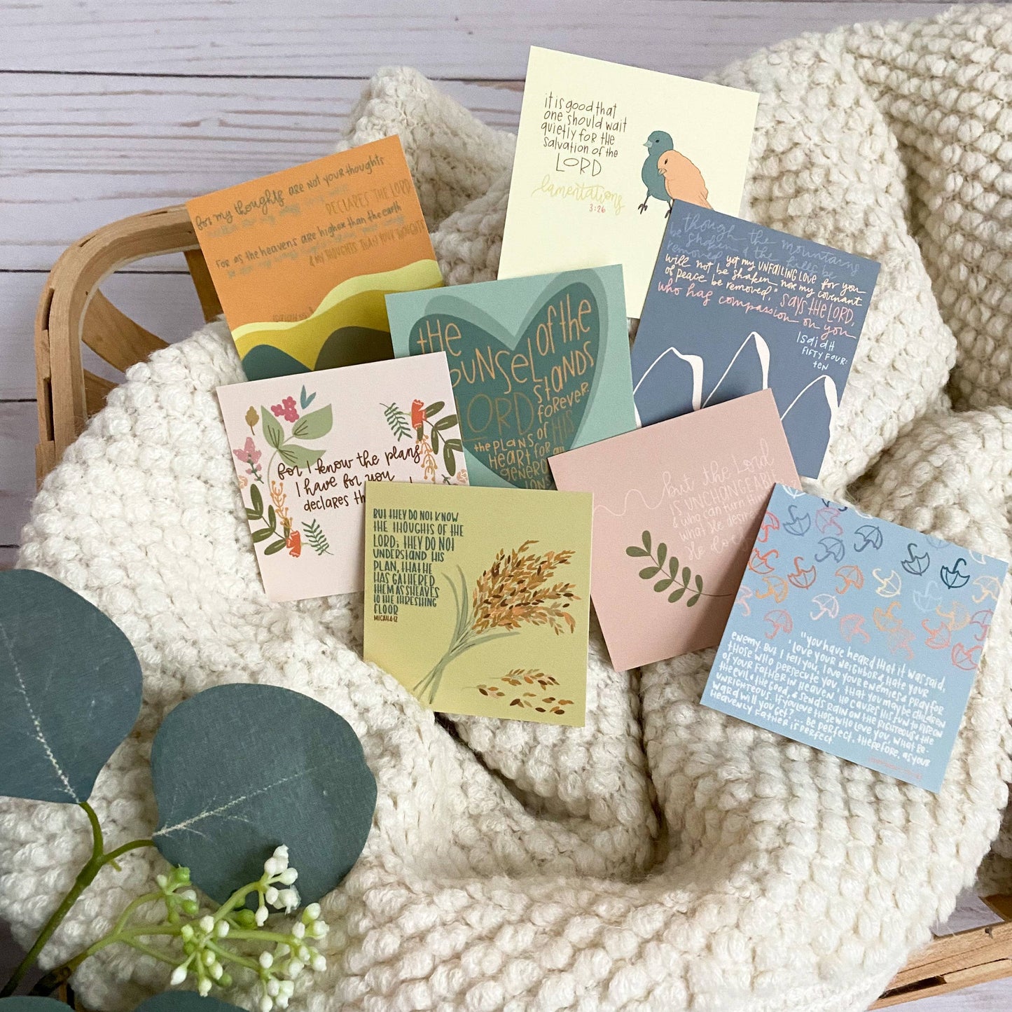 Scripture Cards | Jeremiah 29:11 | Prayer Cards | Bible card