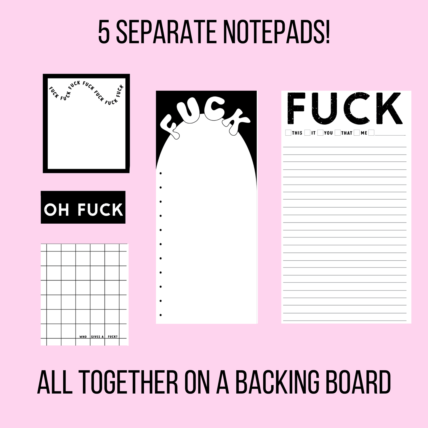 Fuck Notepad (funny, gift )