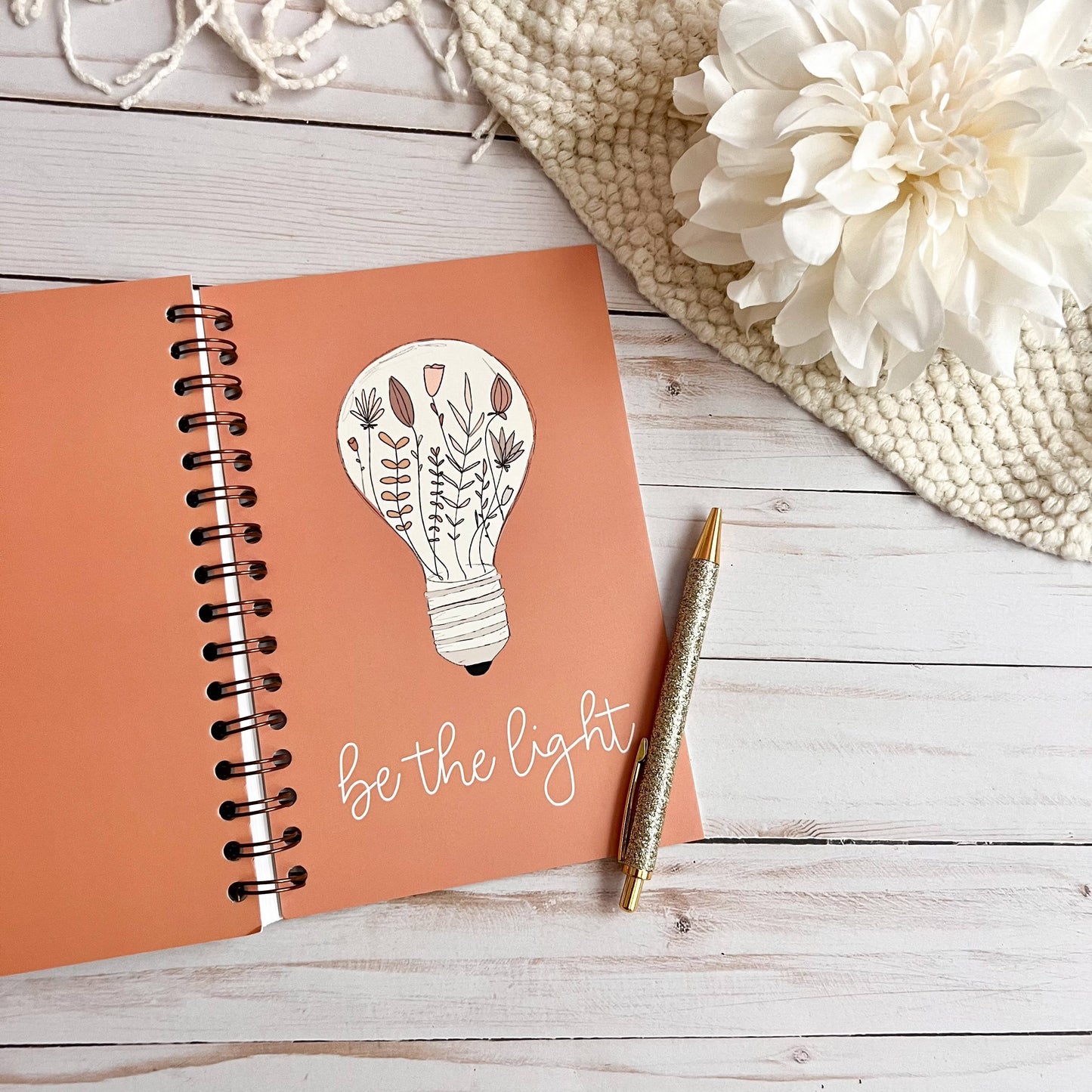 Be The Light Notebook