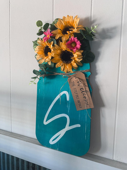 Wooden Blank Mason Jar
