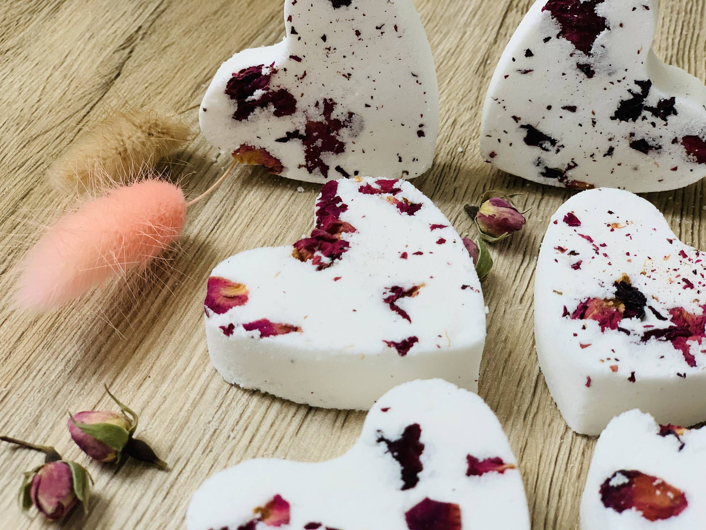 Rose Heart Shower Steamers