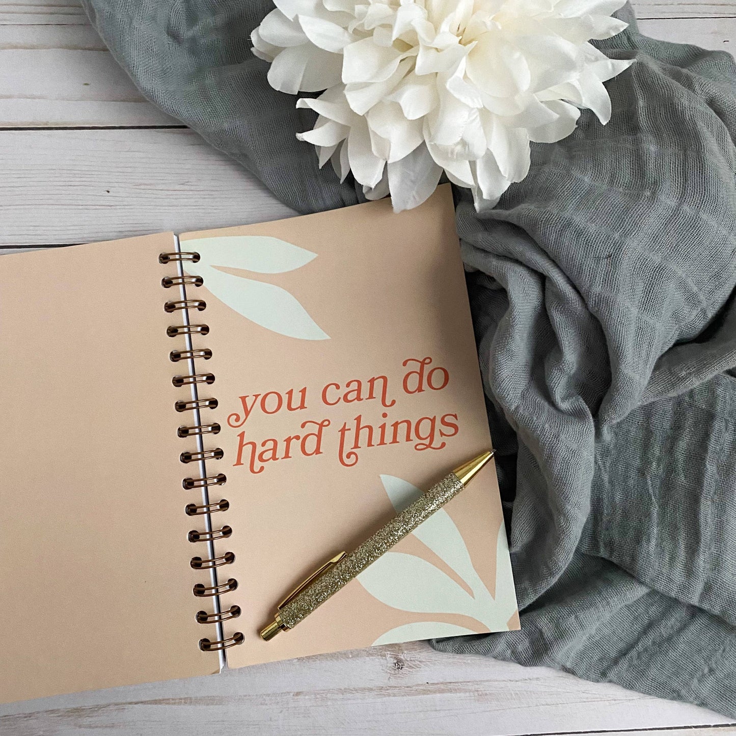 You Can Do Hard Things Notebook