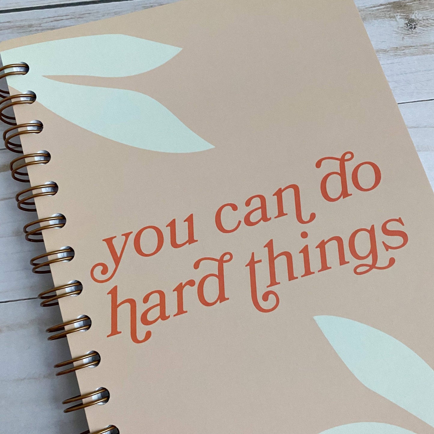 You Can Do Hard Things Notebook