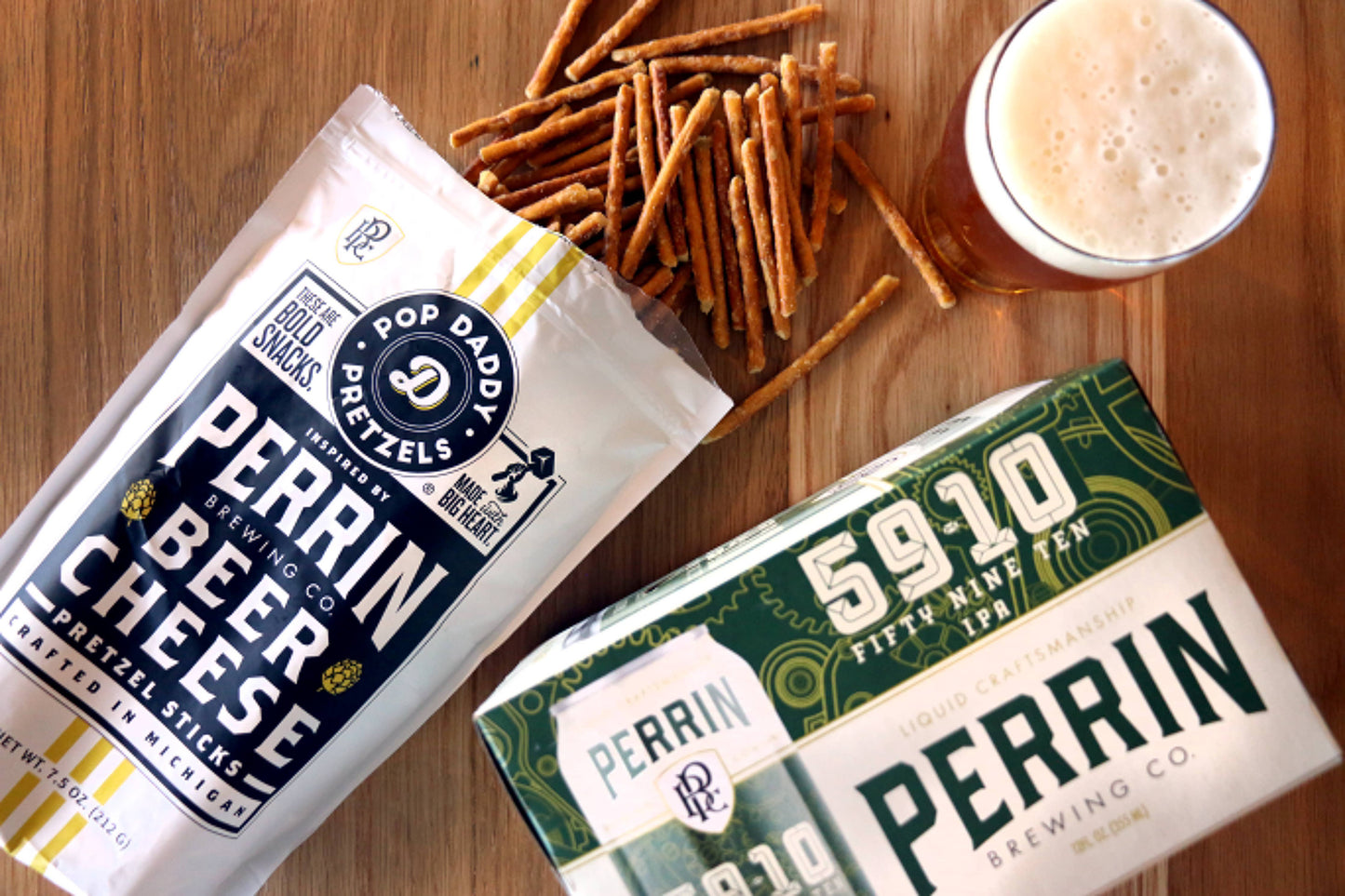 Pop Daddy – Perrin Beer Cheese Pretzels (3 Oz.)