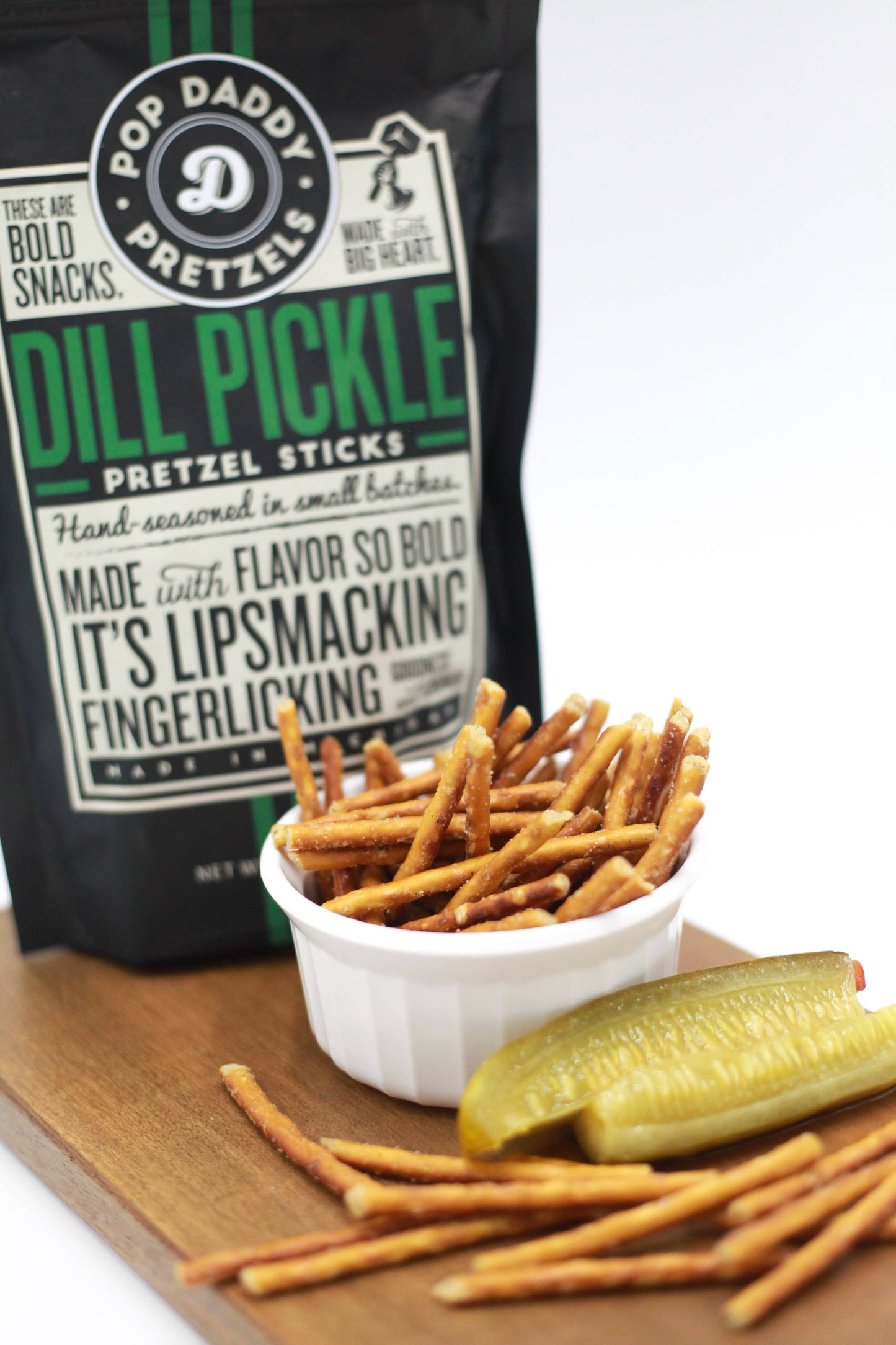 Dill Pickle Seasoned Pretzels 7.5oz