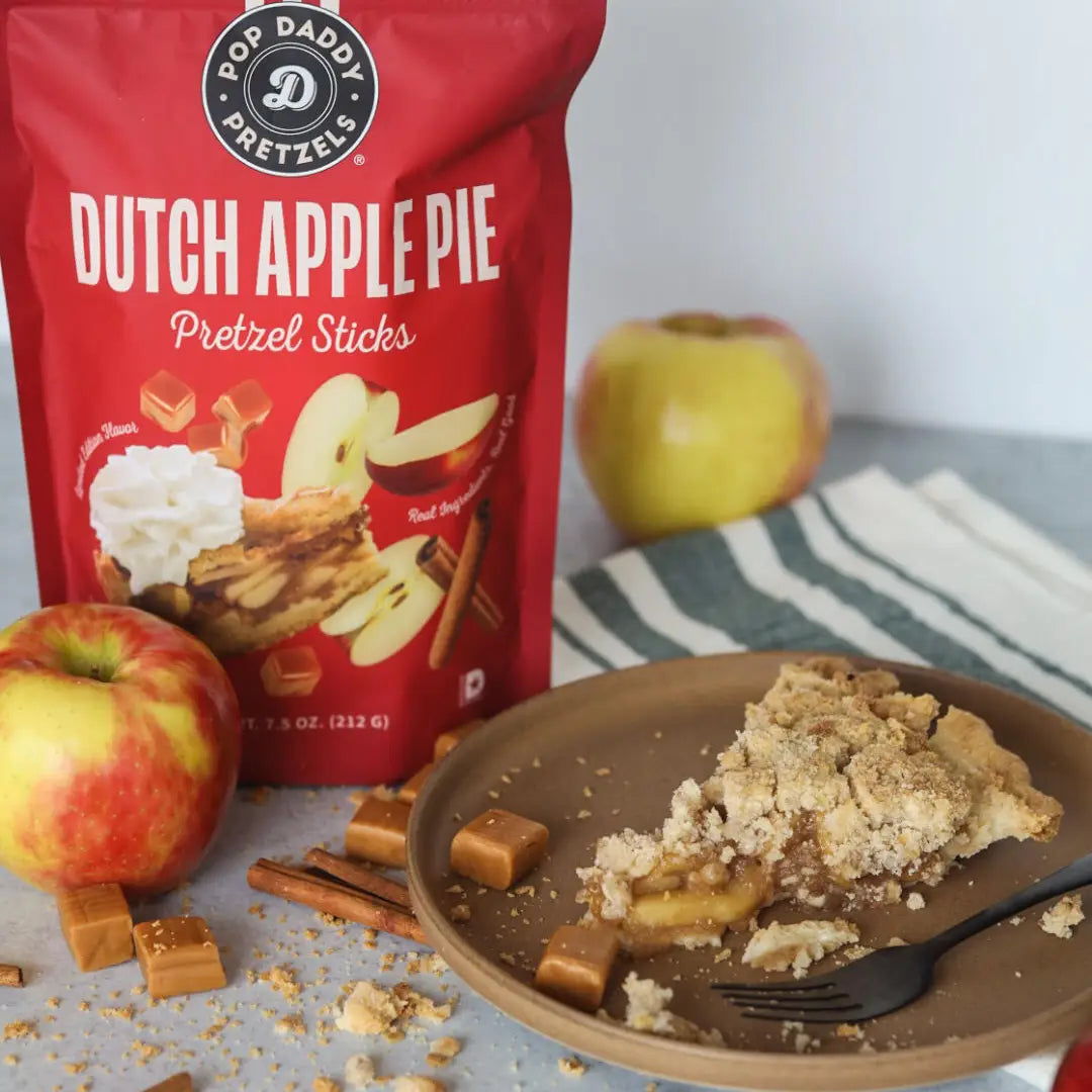 Pop Daddy – Dutch Apple Pie Seasoned Pretzels 7.5oz