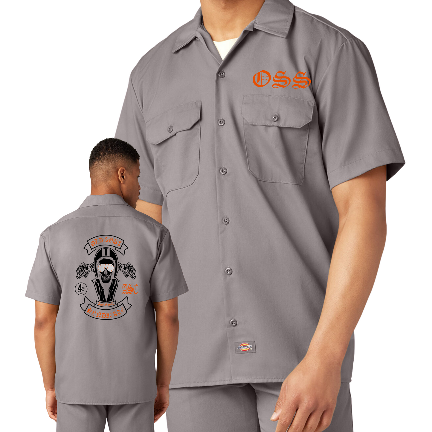 OSS Dickies Short Sleeve Work Shirt