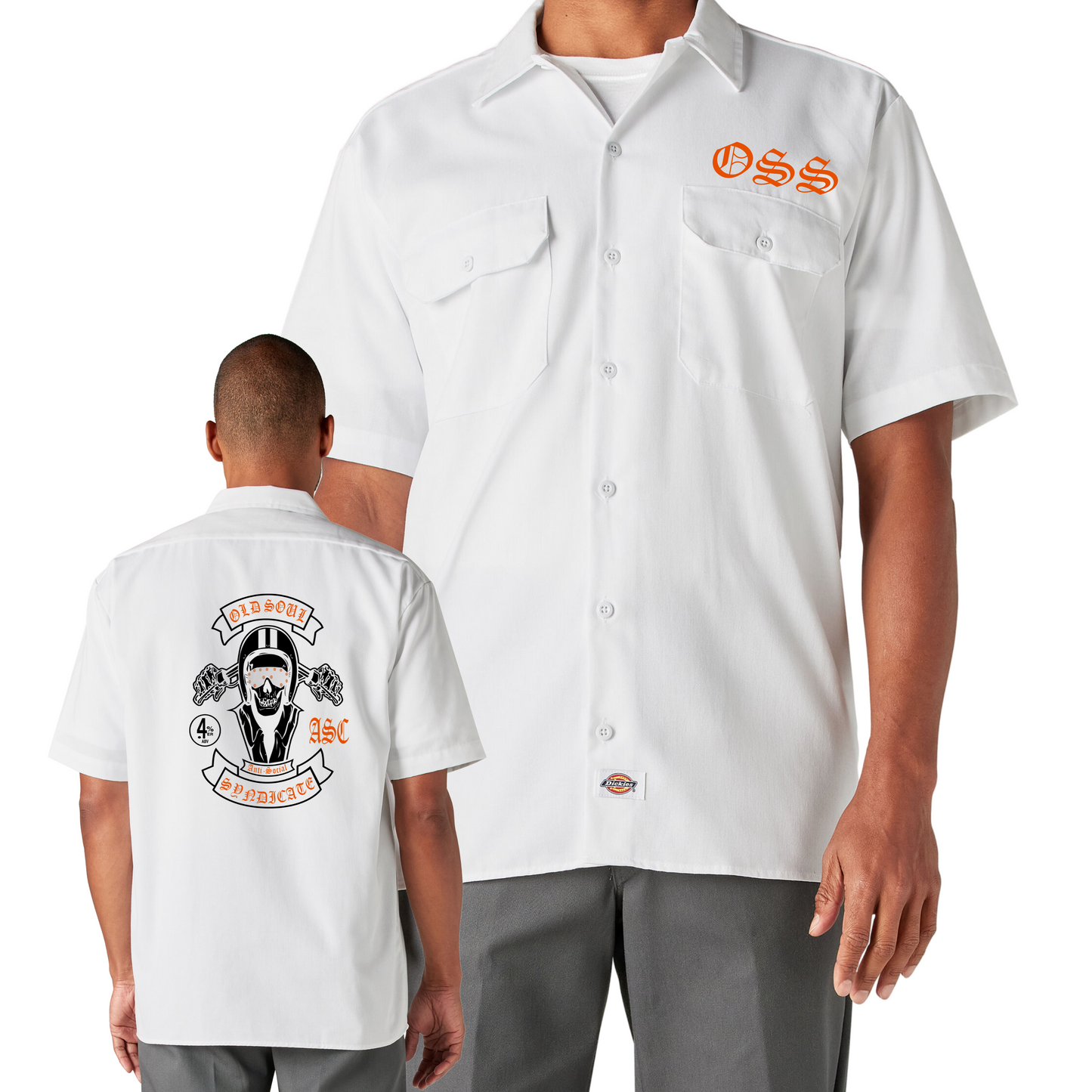 OSS Dickies Short Sleeve Work Shirt