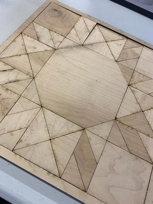 Wooden Blank Sunflower Barn Quilt